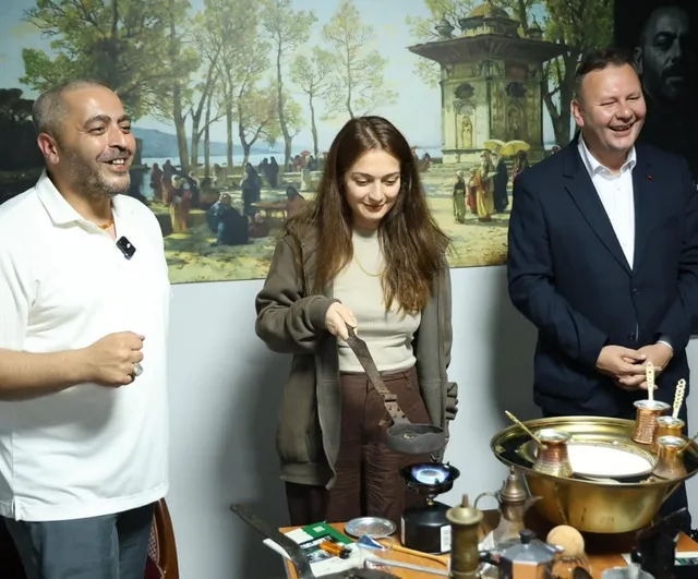 Kartepe'de 'Uğur Ünal ile Türk Kahvesinin Yolculuğu' atölyesi düzenlendi