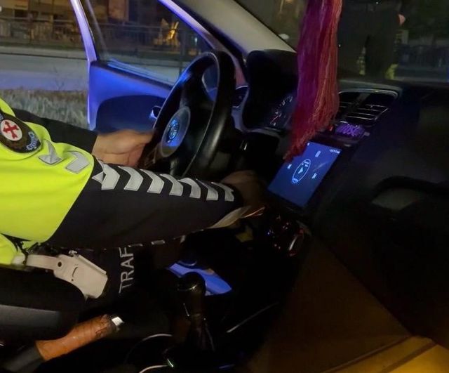 Kayseri'de 1.03 promil alkollü sürücüye 40 bin TL idari para cezası uygulandı