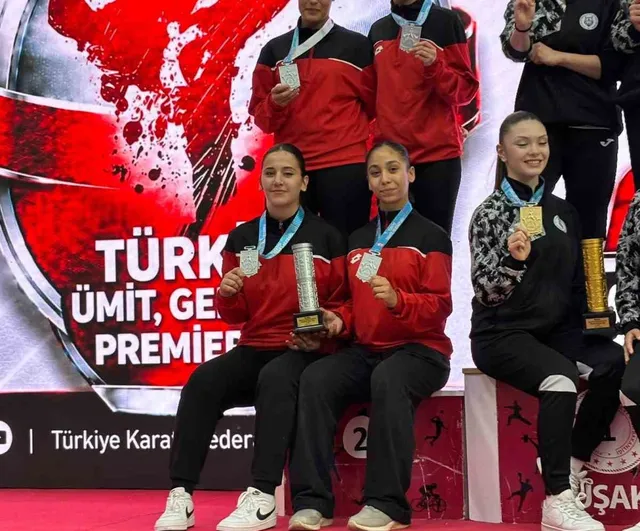 Kayserili karateciler Uşak'ta Türkiye derecelerine imza attı
