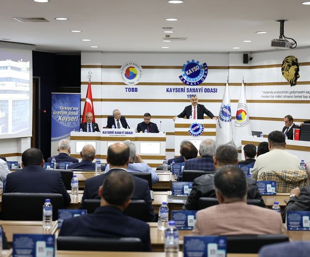 KAYSO Başkanı Büyüksimitci: Sanayicinin sürdürülebilir üretimi için destek ve finansmana erişim şart