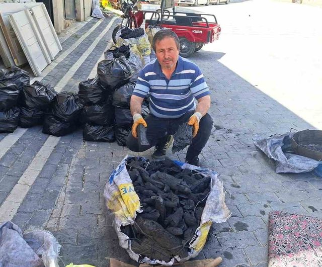 Kurban Bayramı Öncesi Hisarcık'ta Mangal Kömürü Talebi Artıyor