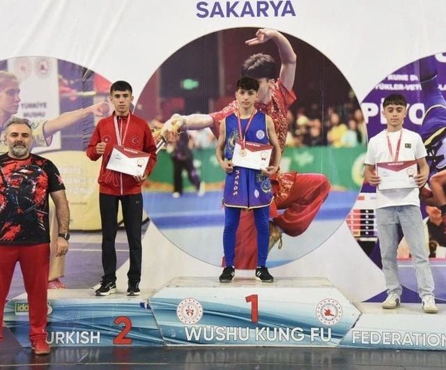 Kurtalanlı sporculardan Wushu Kungfu Türkiye Şampiyonasında dört madalya