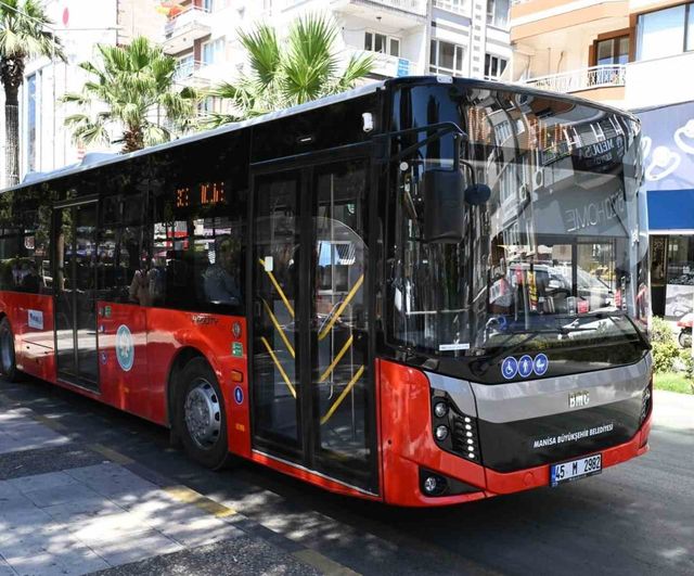 Manisa'da Kurban Bayramı Boyunca Toplu Taşıma 26-30 Mayıs Ücretsiz