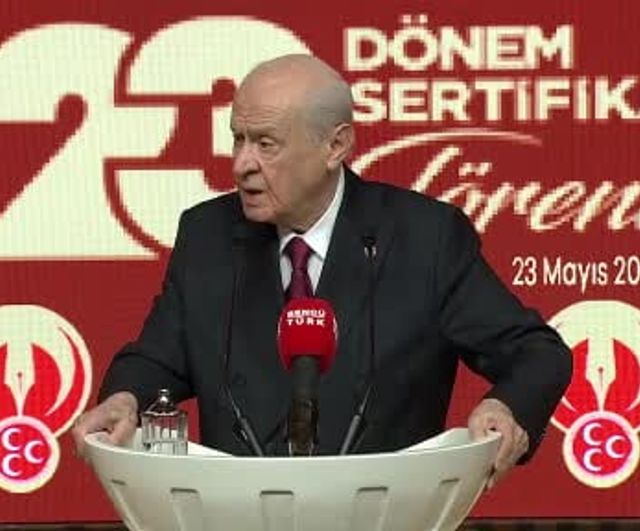 MHP Lideri Bahçeli: Terörsüz Türkiye, huzur için tarihi sorumluluktur