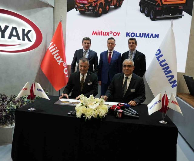 Miilux OY ve Koluman, SAHA Expo 2026'da Teknik İş Birliği Protokolü İmzaladı