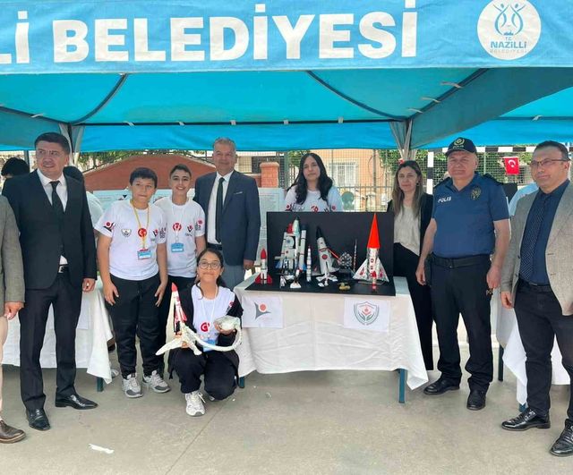 Nazilli Turan Ortaokulu Bilim Fuarında 19 Proje Sergilendi: 'İncir Kurutma' Projesi Bölge Tarımına Katkı Hedefli