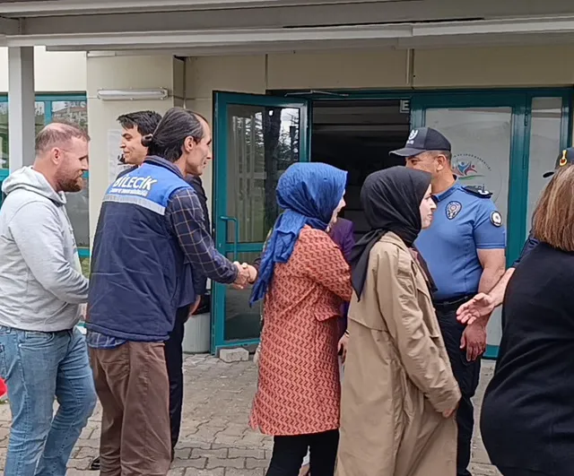 Pazaryeri'nde protokol bayramlaşması: Birlik ve dayanışma öne çıktı