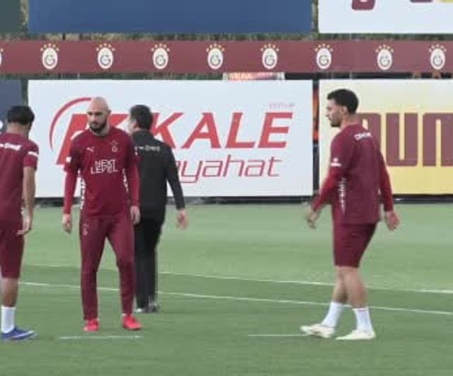 Şampiyon Galatasaray, Kasımpaşa Maçı Hazırlıklarına Kemerburgaz'da Başladı