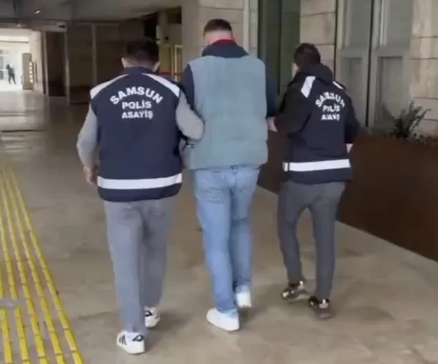 Samsun İlkadım'da 'kasten öldürme' suçundan 17 yıl 11 ay 15 gün hapis cezası bulunan A.E. yakalandı