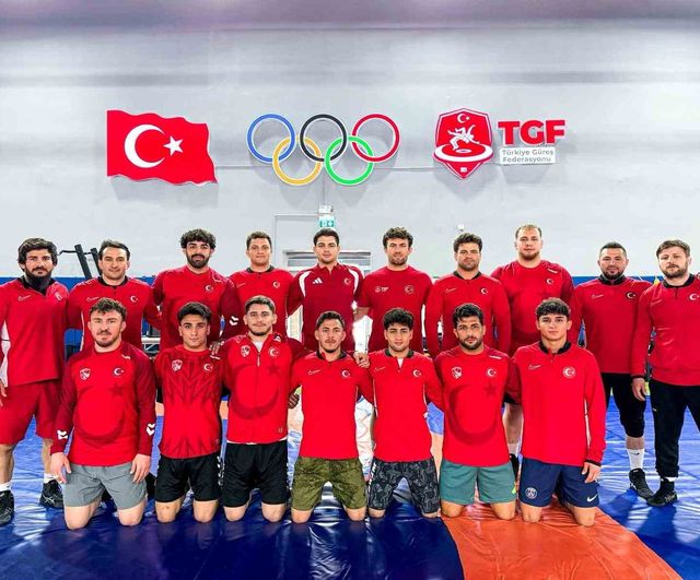 Serbest Stil Güreş Milli Takımı, Kaspiysk’te Ali Aliyev Turnuvası’nda