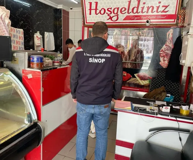 Sinop'ta Kurban Bayramı Öncesi Gıda Denetimleri Sıklaştırıldı