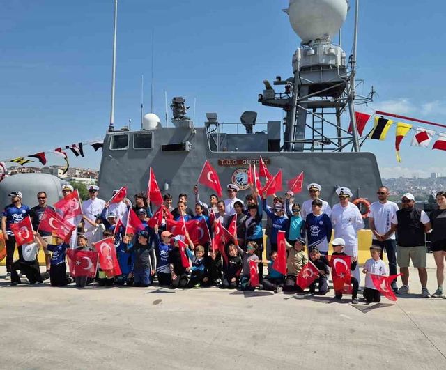 TCG Grubet Tekirdağ'da 19 Mayıs'ta Vatandaşların Ziyaretine Açıldı