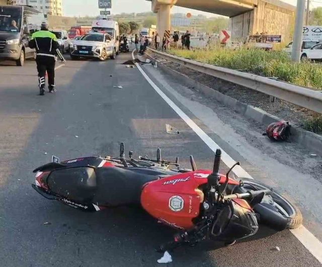 Tekirdağ'da motosiklet kazasında 17 yaşındaki yolcu hayatını kaybetti