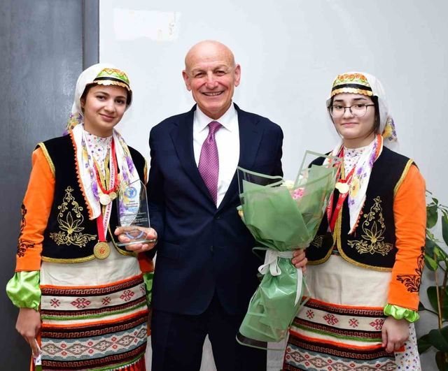 Terme Belediye Başkanı Kul, THOF Bölge Şampiyonu TERHOY'u Makamında Kabul Etti
