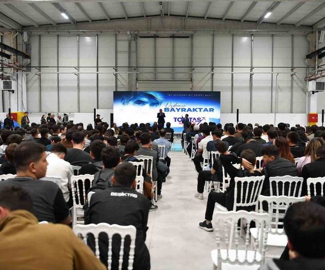 TOMTAŞ, 600’ü aşkın öğrenciyi Özdemir Bayraktar belgeseli ve HÜRJET tesis gezisinde buluşturdu