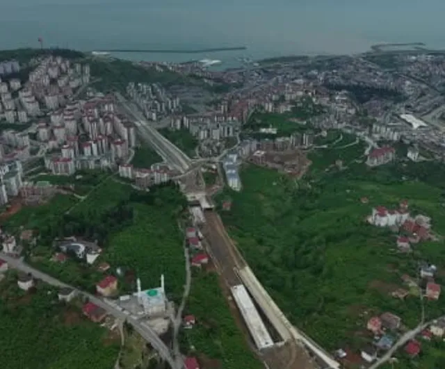 Trabzon'da Kanuni Bulvarı'nın 20 kilometrelik bölümü hizmete açıldı