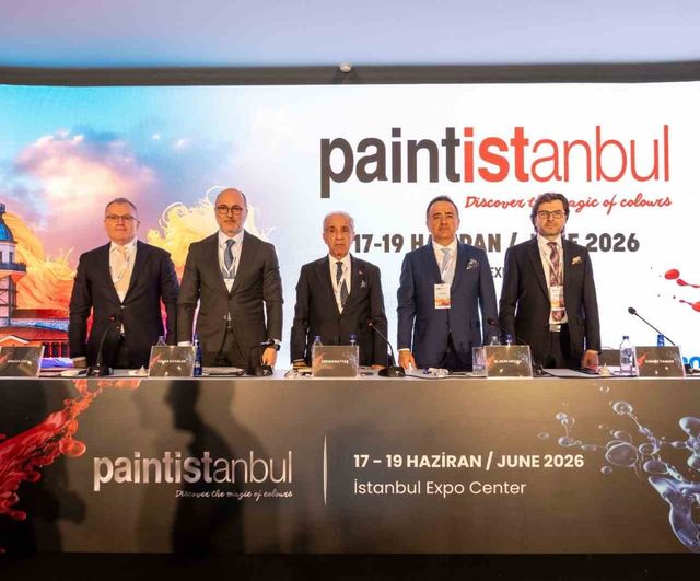 Türkiye boya sektörü ihracatta hızla yükseliyor; Paintistanbul 2026 hazırlıkları sürüyor