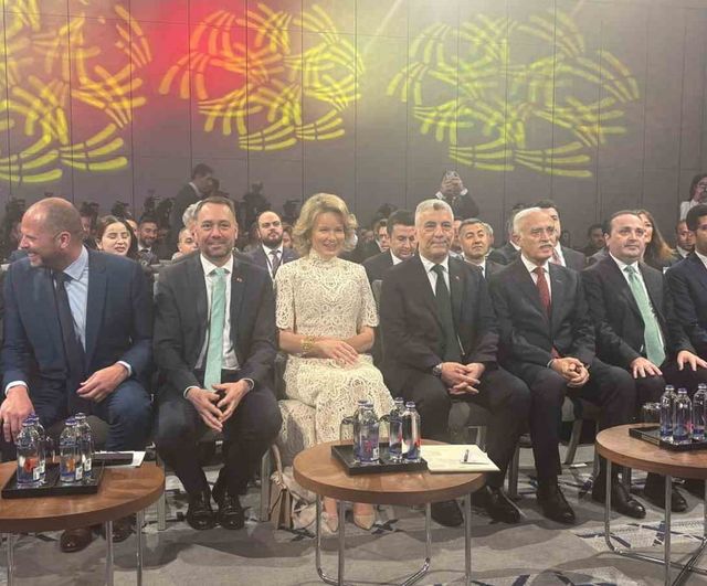Türkiye ile Belçika arasındaki ticaret hacminde hedef 15 milyar dolar
