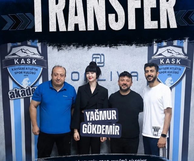 Yağmur Gökdemir yeniden Kayseri Atletikspor'da: 2026-27 için ilk transfer