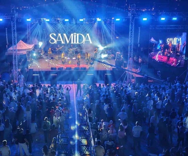 2. Nilüfer Karadeniz Festivali 3 günün ardından Samida konseriyle sona erdi