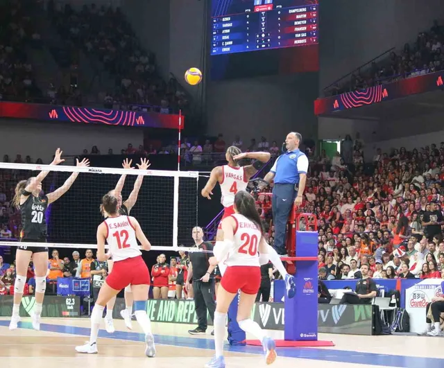 A milli kadın voleybol takımı Belçika'yı 3-0 mağlup etti