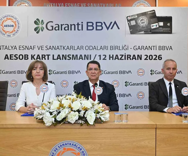 AESOB ile Garanti BBVA arasında protokol: esnafa banka avantajı