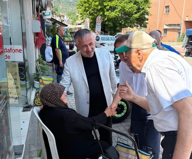 AK Parti Bilecik İl Başkanı Serkan Yıldırım Osmaneli'de Vatandaş ve Esnafla Buluştu