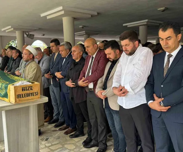 AK Parti Pazar ilçe başkanı Hamza Kandemir son yolculuğuna uğurlandı