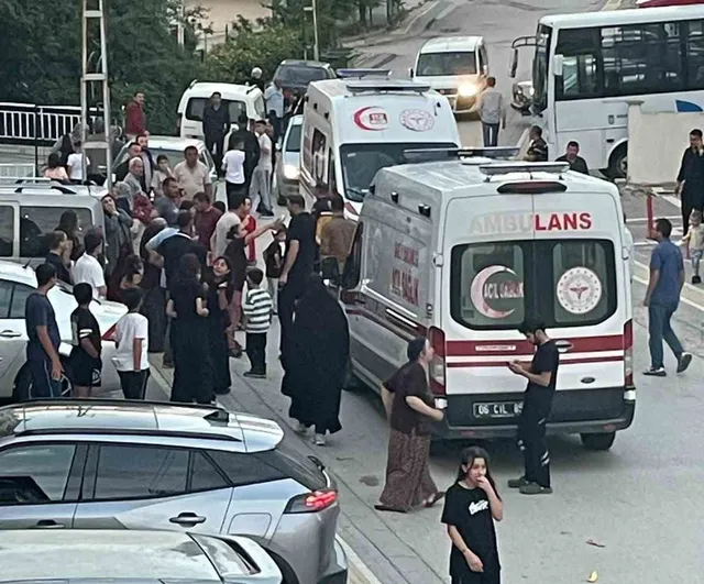 Akyurt'ta balkondan düşen 1 yaşındaki çocuk ağır yaralandı
