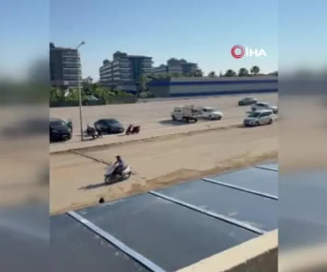 Alanya'da drift yapan sürücüye 140 bin lira para cezası, ehliyete 2 ay el konuldu
