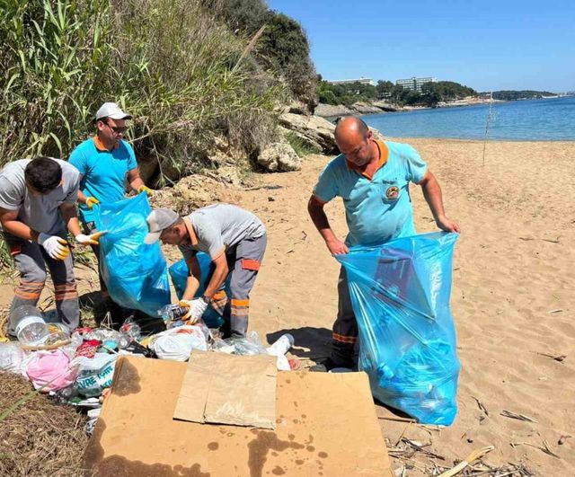Alanya’da Kurban Bayramı’nda 9 günde 10 bin 578 ton 469 kilogram atık toplandı