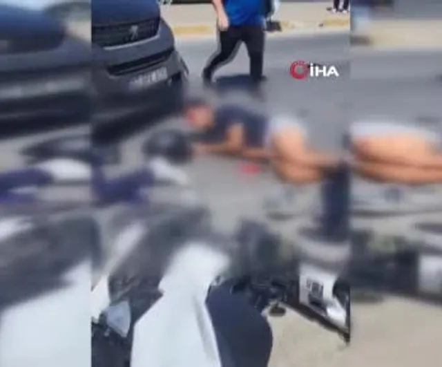 Alanya Konaklı'da minibüs ile motosiklet çarpıştı: 2 yaralı, 1'i ağır