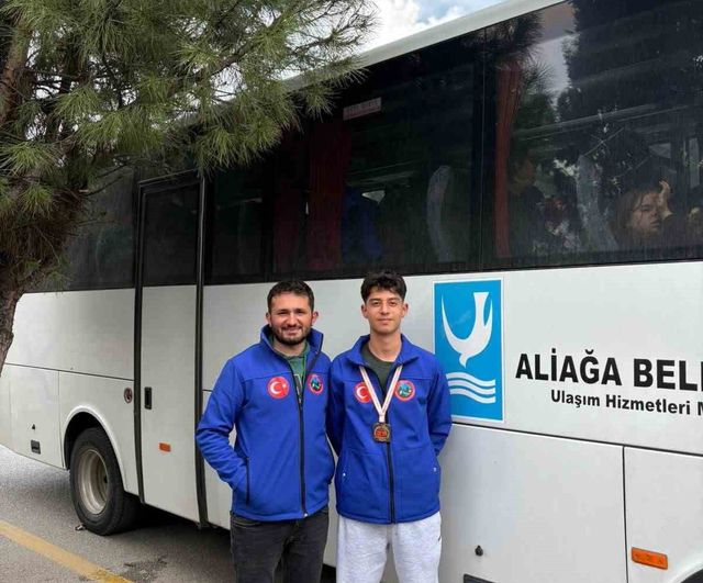 Aliağalı Eymen Vatansever, Türkiye Oryantiring Milli Takımı’na seçildi