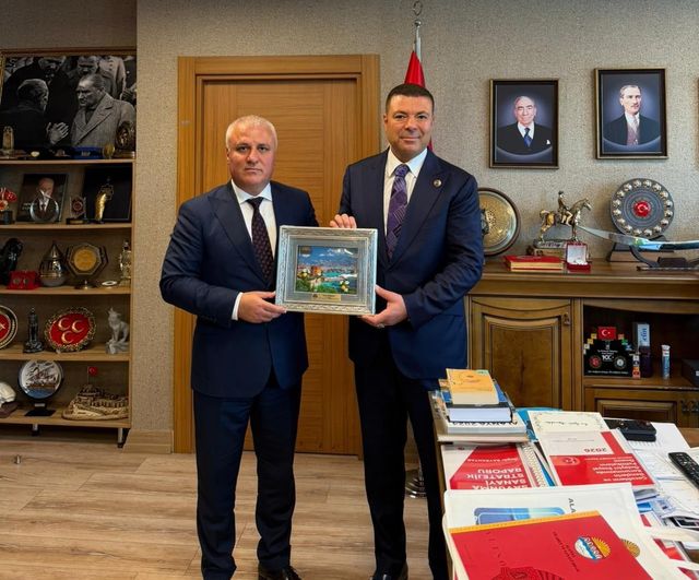 ALTSO Başkanı Eray Erdem, MHP Genel Başkanı Devlet Bahçeli'yi Ziyaret Etti