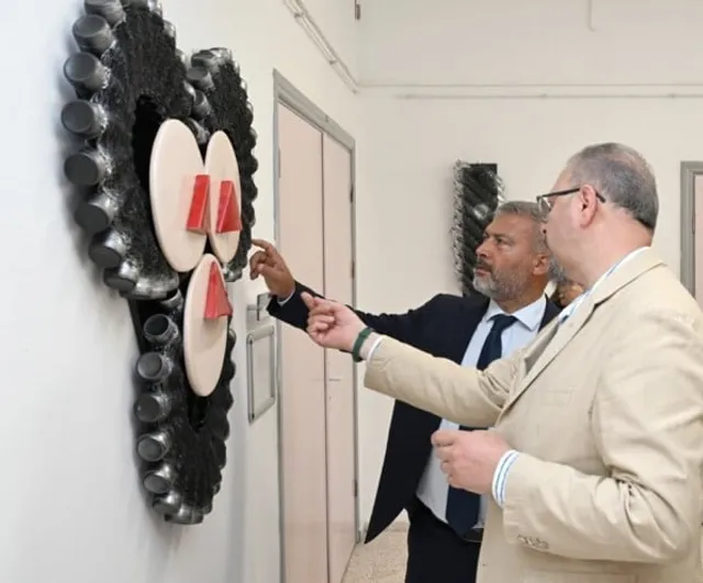 Anadolu Üniversitesi EEYO'da işitme engelli öğrencilerin 'Yıl Sonu Sergisi'