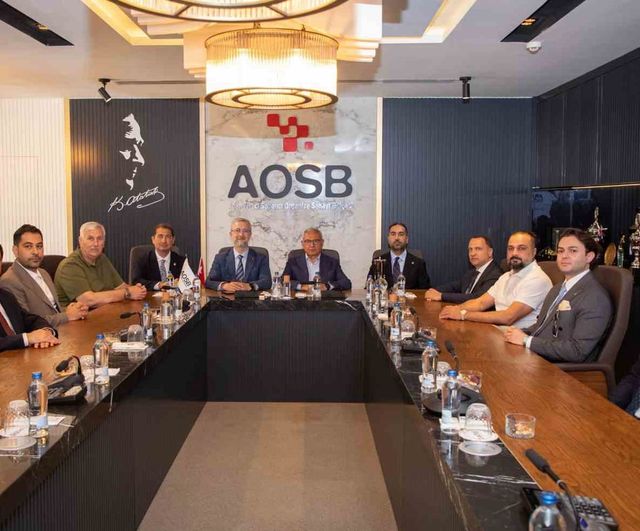 AOSB Yönetimi, Ukrayna Heyetiyle İşbirliği ve Yatırım Olanaklarını Görüştü