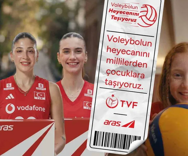 Aras Kargo voleybolun heyecanını taşımaya devam ediyor