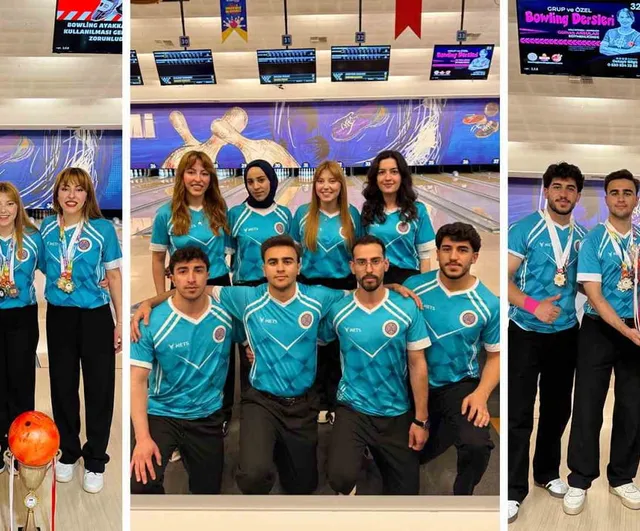Atatürk Üniversitesi bowlingde Türkiye şampiyonluğuna ulaştı