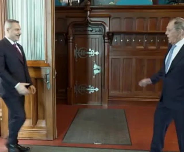 Bakan Fidan, Lavrov ile baş başa görüştü