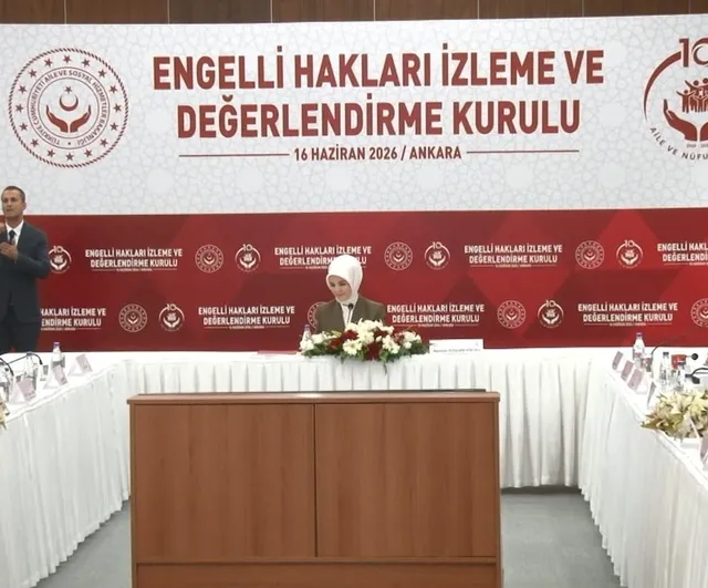Bakan Göktaş: engelli hakları izleme ve değerlendirme kurulu için iki alt çalışma grubu oluşturulacak
