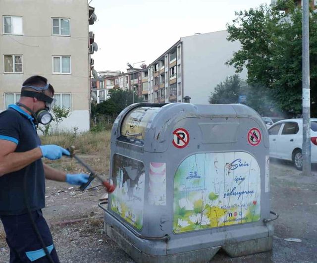 Balıkesir’de vektörle mücadelede 12 ay kesintisiz çalışma