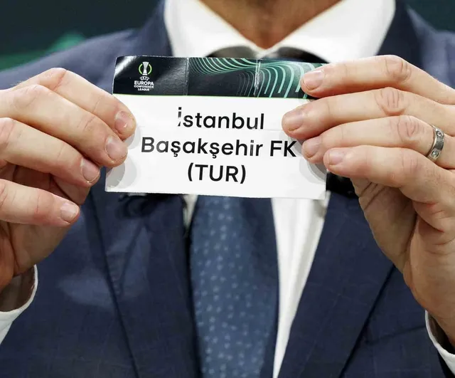 Başakşehir'in rakibi belli oldu