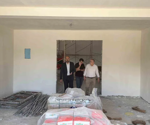 Başkan Kavaklıgil, Tosya Düğün Salonu İnşaatını Yerinde İnceledi