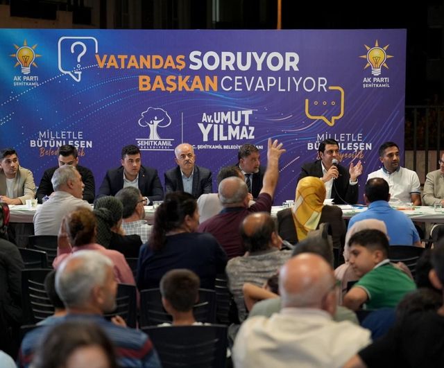 Başkan Umut Yılmaz Beykent Mahallesi'nde Vatandaşlarla Buluştu