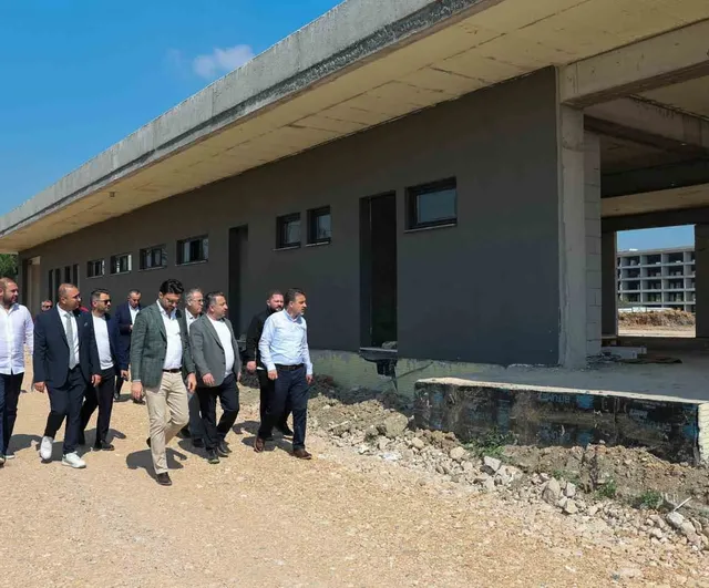 Başkan Vekili Biba: Bursaspor'a desteklerimiz tesis yatırımlarıyla artarak devam edecek