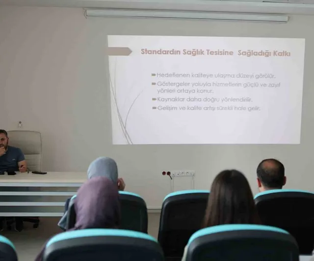 Bayburt'ta sağlık hizmetleri kalite toplantısı yapıldı