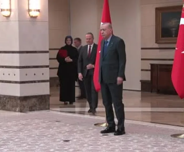 Beş ülkenin büyükelçileri Cumhurbaşkanı Recep Tayyip Erdoğan’a güven mektubu sundu