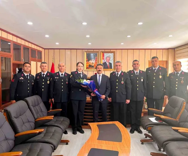 Besni kaymakamı Türk Jandarma Teşkilatı'nın 187. kuruluş yıl dönümünü kutladı