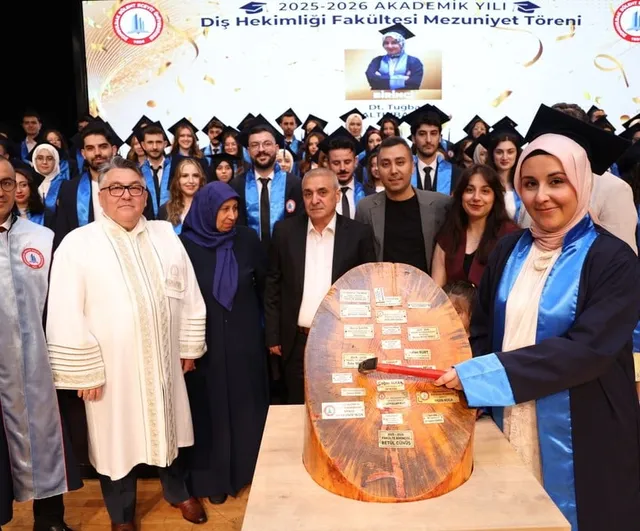 BEUN diş hekimliği fakültesinde 106 genç diş hekimi mesleğe uğurlandı