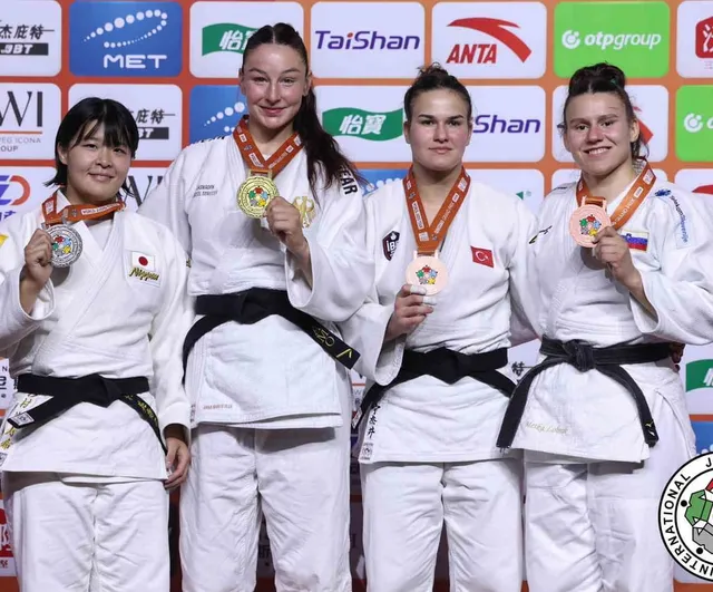 BEUN’lu milli judocu Tuana Gülenay Qingdao Grand Prix 2026'da bronz madalya kazandı